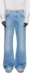 Acne Studios Blue Regular Fit 2021m Jeans In Blue