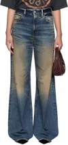 Acne Studios Blue Regular-fit 2022f Jeans In Blue
