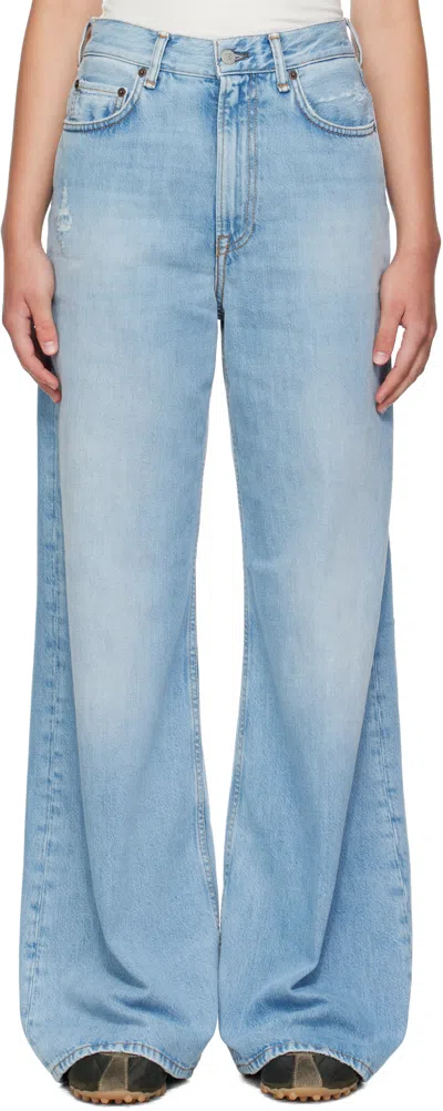 Acne Studios Blue Regular Fit 2022f Jeans