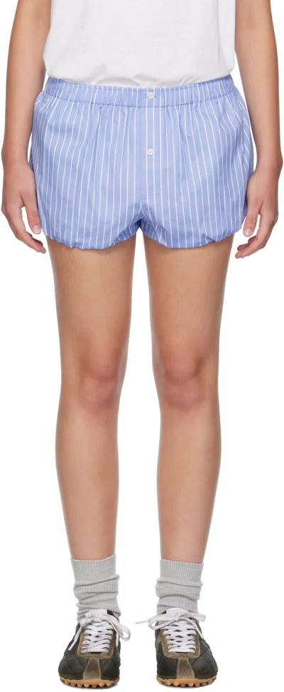 Acne Studios Blue Relaxed-fit Shorts