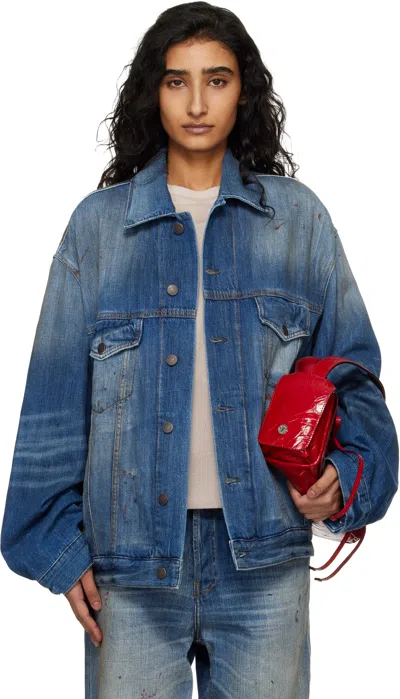 Acne Studios Blue Robert Trafalgar Denim Jacket