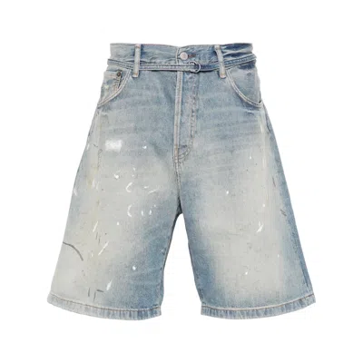 Acne Studios Blue Shorts - Denim Shorts Men