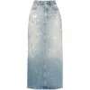 Acne Studios Blue Skirts - Straight Skirts Women In Blue