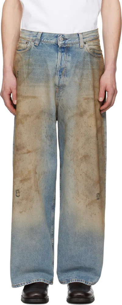 ACNE STUDIOS BLUE SUPER BAGGY FIT 2023 JEANS