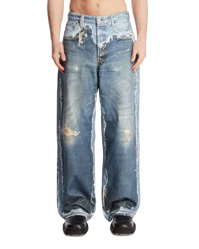 Acne Studios 1981 Skeleton Jean In Blue