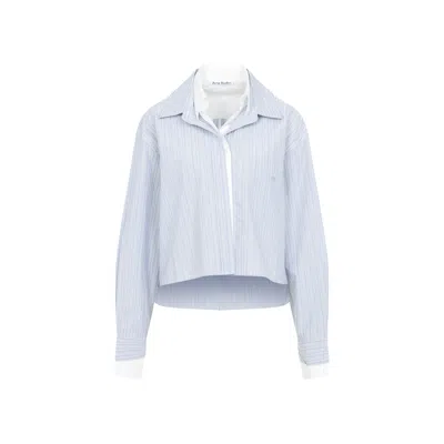 Acne Studios Blue White Shirt
