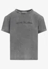 Acne Studios Acne T-shirts And Polos In Gray
