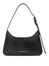 Acne Studios Platt Micro Crackle Hobo Bag