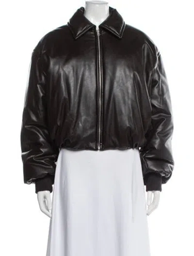 Pre-owned Acne Studios Bomber Jacket In Black