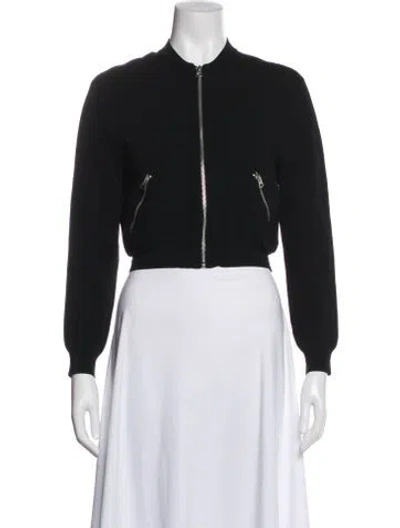 Pre-owned Acne Studios Bomber Jacket In Black