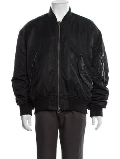 Pre-owned Acne Studios Bomber Jacket In Black