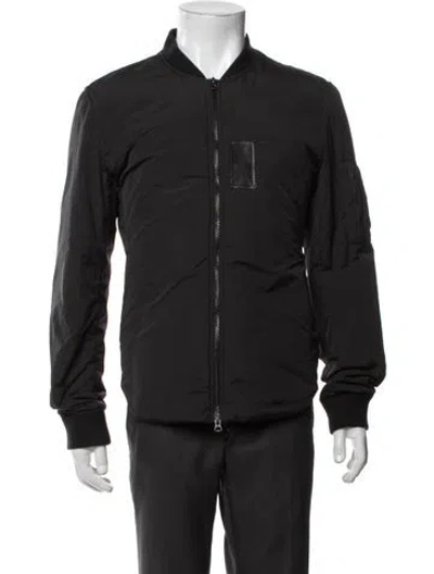 Pre-owned Acne Studios Bomber Jacket In Black