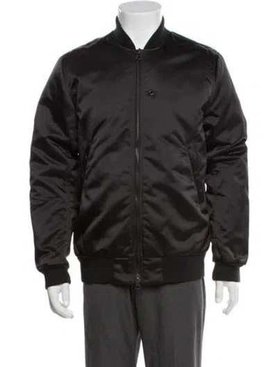 Pre-owned Acne Studios Bomber Jacket In Black