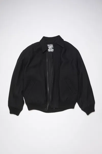 Acne Studios Bomber Jacket In Black