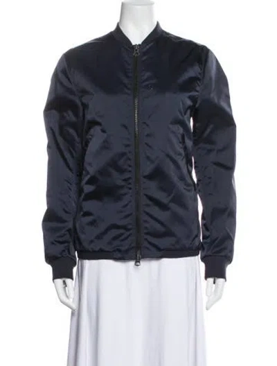 Pre-owned Acne Studios Bomber Jacket In Blue