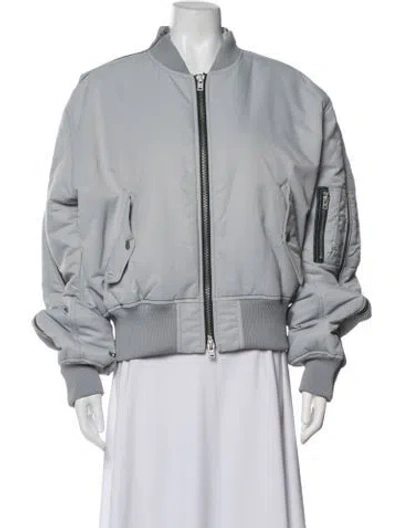Pre-owned Acne Studios Bomber Jacket In Blue