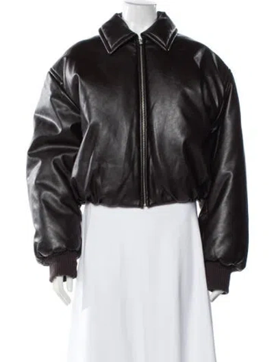 Pre-owned Acne Studios Bomber Jacket In Brown