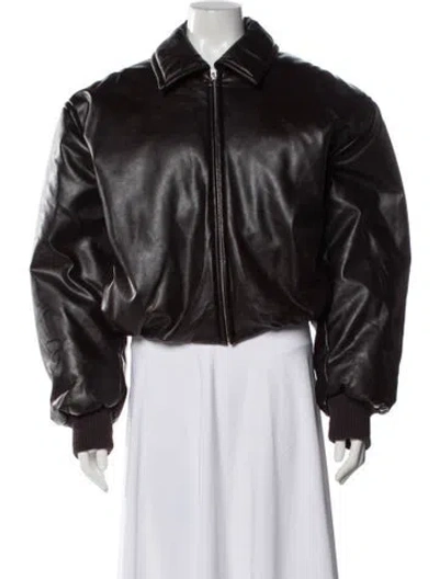 Pre-owned Acne Studios Bomber Jacket In Brown