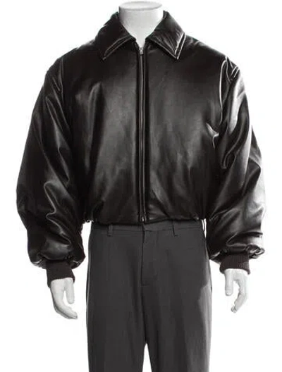 Pre-owned Acne Studios Bomber Jacket In Brown