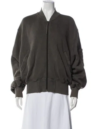 Pre-owned Acne Studios Bomber Jacket In Brown