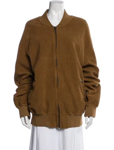 Pre-owned Acne Studios Bomber Jacket In Brown