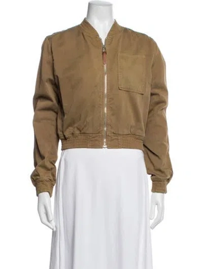 Pre-owned Acne Studios Bomber Jacket In Brown