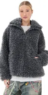Acne Studios Bomber Jacket Carbon Grey In Gray