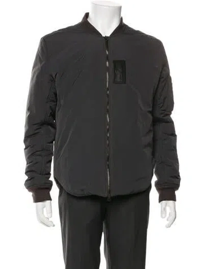 Pre-owned Acne Studios Bomber Jacket In Gray