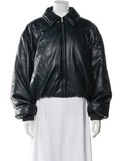 Pre-owned Acne Studios Bomber Jacket In Green