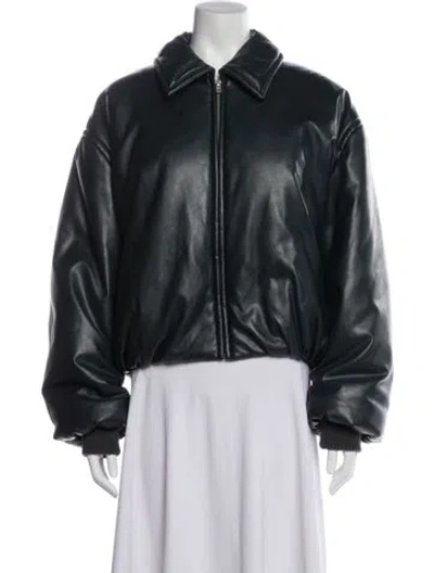Pre-owned Acne Studios Bomber Jacket In Green