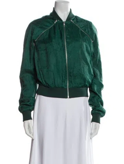 Pre-owned Acne Studios Bomber Jacket In Green