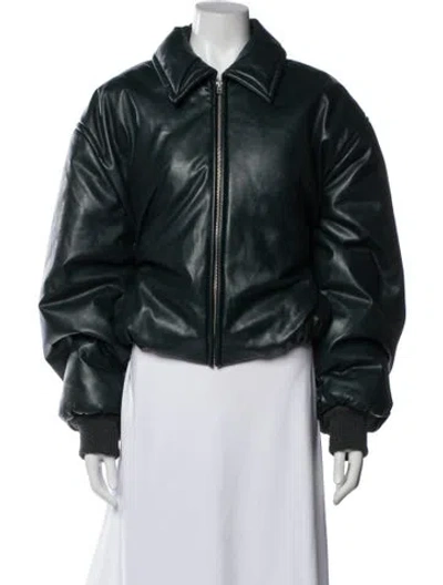 Pre-owned Acne Studios Bomber Jacket In Green