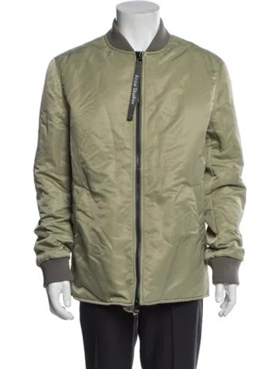 Pre-owned Acne Studios Bomber Jacket In Green