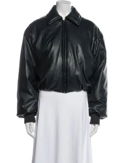 Pre-owned Acne Studios Bomber Jacket In Green