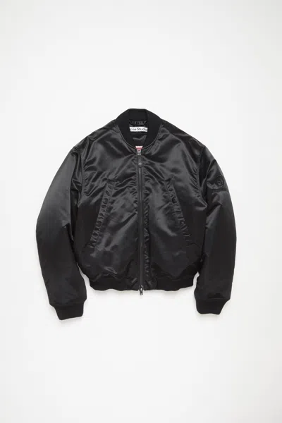 Acne Studios Bomber Jacket Logogram In Multicolor