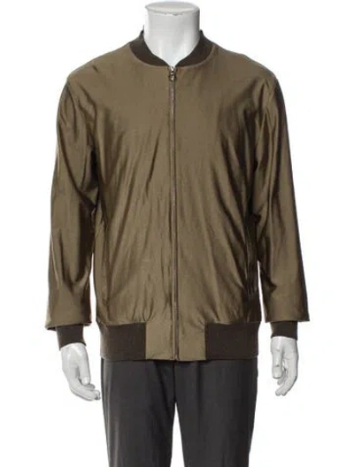 Pre-owned Acne Studios Bomber Jacket In Neutral