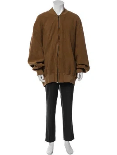 Pre-owned Acne Studios Bomber Jacket In Neutrals