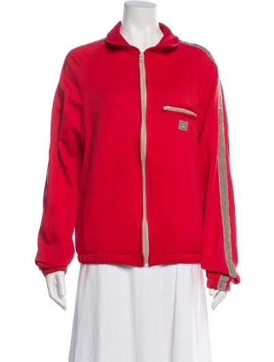 Pre-owned Acne Studios Bomber Jacket In Red