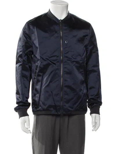 Pre-owned Acne Studios Bomber Jacket W/ Tags In Blue