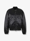 Acne Studios Bomber Jacket Logogram In Blue
