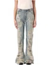 Acne Studios Women's Bootcut Fit Jeans In Blue