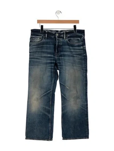 Pre-owned Acne Studios Bootcut Jeans In Blue