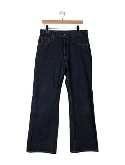 Pre-owned Acne Studios Bootcut Jeans In Blue