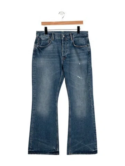 Pre-owned Acne Studios Bootcut Jeans In Blue