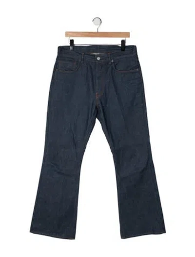 Pre-owned Acne Studios Bootcut Jeans In Blue
