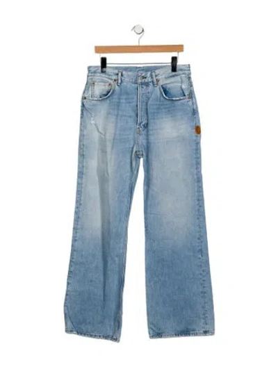 Pre-owned Acne Studios Bootcut Jeans In Blue