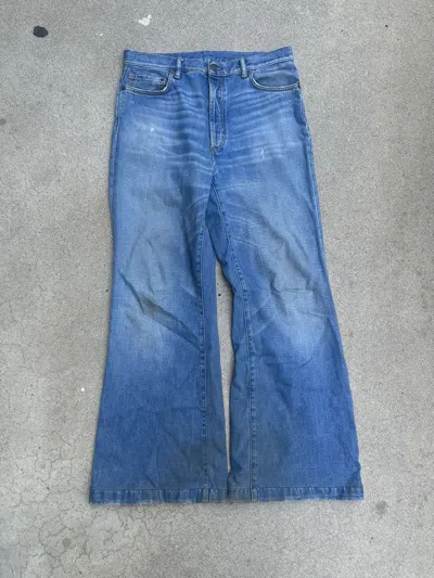 Pre-owned Acne Studios Bootcut Oversized Jeans In Denim
