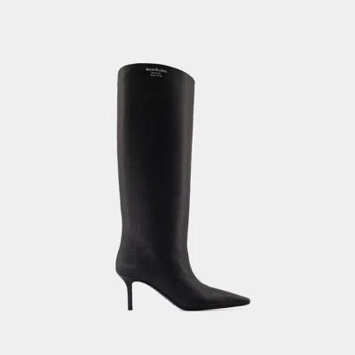 Acne Studios Bottes -  - Cuir - Noir In Black