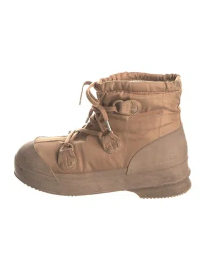 Pre-owned Acne Studios Boots In Neutrals