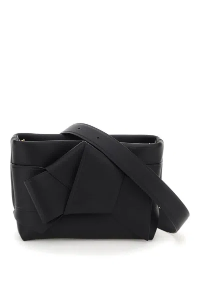 Acne Studios Bow-detailed Shoulder Bag In Black
